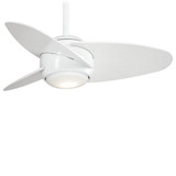 Slant Ceiling Fan with Light Kit 16 Inch tall by 36 Inch wide by Minka Aire - F410L