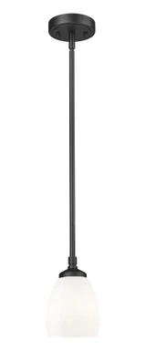 Oren 1 Light Pendant 8 Inch Tall and 5.5 Inch Wide by Z Lite - 7004P5