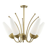 Amee 5 Light Large Chandelier by Mitzi - H262805