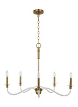 Hanover 5 Light Large Chandelier by Visual Comfort Studio - CC1315