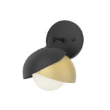 Brooklyn 1 Light White Opal Wall Sconce by Hubbardton Forge - 201374HF