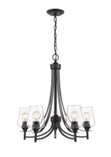 Joliet 5 Light Chandelier 25 Inch Wide by 26 Inch High by Z-Lite - 473-5