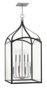 Clarendon 8 Light Small Foyer 2 Tier Chandelier by Hinkley - 3418