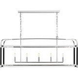 Hadley 5 Light Oversized Linear Chandelier by Visual Comfort Studio - LC1165