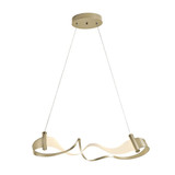 Zephyr 15W 1 LED Small Small Pendant by Hubbardton Forge - 139833-standard
