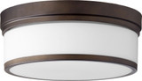 Celeste 3 Light 14 Inch Wide Flush Mount by Quorum - 3509-14