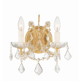 Maria Theresa 2 Light Candle Style Wall Sconce by Crystorama - 4472