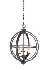 Berkeley 3 Light Small Foyer Chandelier by Craftmade - 40133
