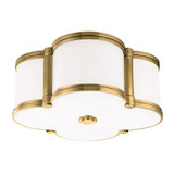 Chandler 2 Light 12.5 Inch Wide Flush Mount by Hudson Valley - 1212