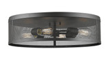 Meshsmith 4 Light 21.13 Inch Wide Flush Mount by Z-Lite - 331F21