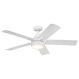 Tide Five Blade Ceiling Fan with Light Kit 52 Inches Wide by Kichler  - 310075