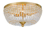 Rylee 4 Light 18.5 Inch Wide Flush Mount by Crystorama - 605