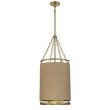 Windward Passage 4 Light Medium Pendant by Minka Lavery - 3864-695