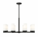 Danica 8 Light Chandelier 15.25 Inches Tall and 31.5 Inches Wide by Z-Lite - 3044-8