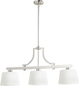 Lancaster 3 Light Mini Island Chandelier by Quorum - 6507-3