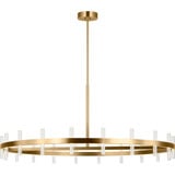 Silas 63W LED Chandelier 6.2 Inch and 48 Inch Wide by Visual Comfort Studio - SLC10940