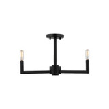 Fullton 3 Light 20 Inch Wide Semi Flush Mount by Visual Comfort Studio - 7764203