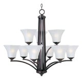 Aurora 9 Light Large 2 Tier Chandelier by Maxim - 20096