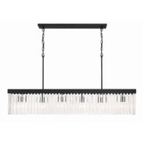 Emory 6 Light Oversized Linear Chandelier by Crystorama - EMO-5407