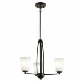 Tao 3 Light Medium Chandelier by Kichler - 44050