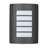 View 9W 1 LED Caged Outdoor Wall Lantern by Maxim - 64331