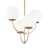 Carrie 4 Light Large Chandelier by Mitzi - H160804