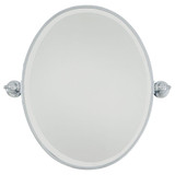 Oval BeveLED Mirror 24.5 Inch Tall by 19.5 Inch Wide by Minka Lavery - 1431