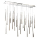 Cascade 23 LED Light Cluster Linear Chandelier by Modern Forms PD-41723L - PD-41723L