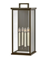 Weymouth 4 Light Extra Large Outdoor Candle Style Wall Lantern by Hinkley - 20018
