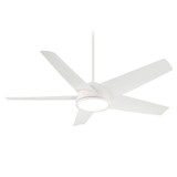 Chubby 5 Blade Outdoor Ceiling Fan with Light Kit 58 Inch W by Minka Aire - F781L