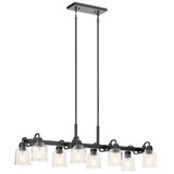 Aivian 8 Light Small Linear Chandelier by Kichler - 52400-13251775