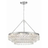 Calypso 6 Light Medium Chandelier by Crystorama - 237