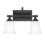Nicholas 2 Light Vanity Light by Quoizel - NL8602