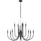 SUMMIT 12 Light Large Chandelier by Quorum - 6223-12