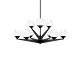 Double Bubble 9 LED Light Medium Chandelier by Modern Forms - PD-82027