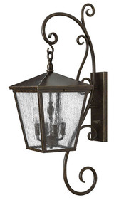 Trellis 4 Light Candle Style Wall Lantern 35.75 Inch Tall by Hinkley - 1436
