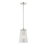 Chantilly 1 Light Small Pendant by Savoy House - 7-1742-1