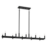 Erzo 10 Light Minimalistic Linear Chandelier by Kichler - 52614
