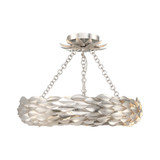 Broche 6 Light 18 Inch Wide Semi Flush Mount by Crystorama - 535_CEILING