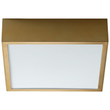 Peepers 18W 1 LED 10.25 Inch Wide Steel Flush Mount by Oxygen - 32_10_25