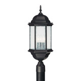 Main Street 3 Light Outdoor Post Lantern by Capital - 9837