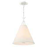 Broche 4 Light Pendant 22.75 Inch Tall and 18 Inch Wide by Crystorama - 564