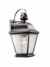 Mount Vernon 1 Light Outdoor Wall Lantern 19.5 Inch Tall by Kichler - 9709