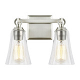 Sean Lavin 2 Light Vanity Light 13.5 Inch Wide by Visual Comfort Studio - VS24702