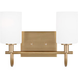 Oak Moore 2 Light Vanity Light by Visual Comfort Studio - 4457102