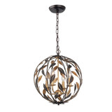 Broche 4 Light Small Chandelier by Crystorama - 504