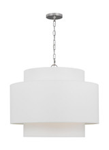 Kate Spade New York 3 Light Steel Large Pendant by Visual Comfort Studio - KSP1043