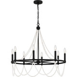 Brigitta 8 Light Large Chandelier by Quoizel - BGA5030