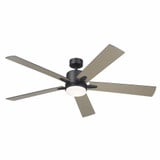 Lucian Elite XL 5 Blade Ceiling Fan with Light Kit 60 Inch Wide by Kichler - 330060