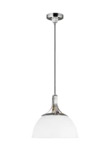 Logan 1 Light Medium Traditional Pendant by Visual Comfort Studio - TP1061